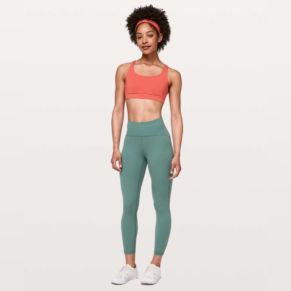 Lululemon Train Times Pant 25" - Frosted Pine - 4